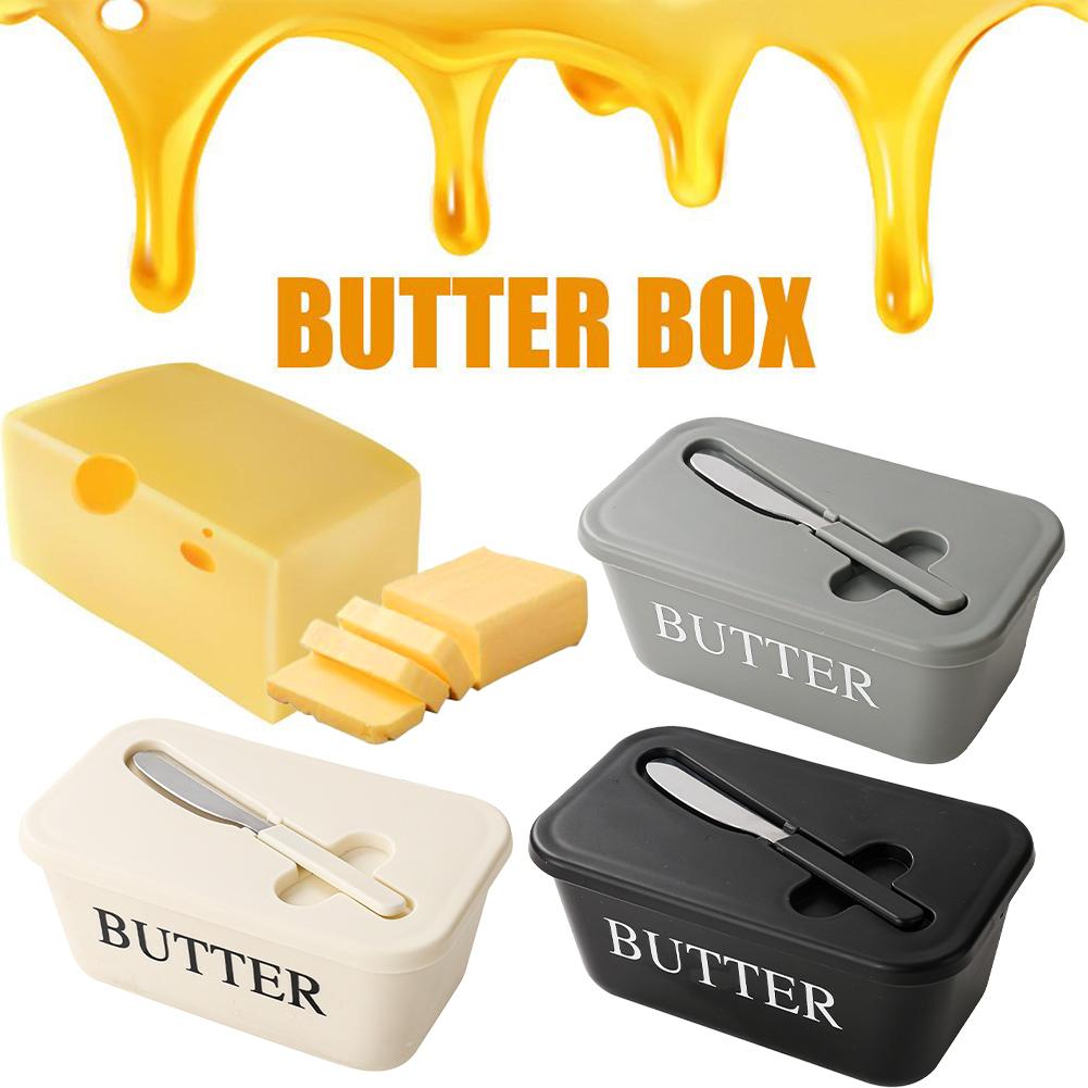 Kitchen Appliances Refrigerators - PP Butter Dish with Lid &
