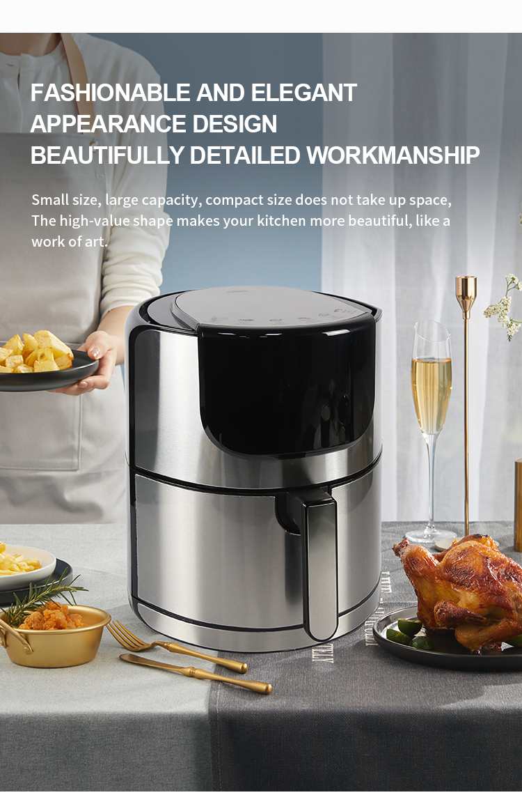 Digital Stainless Steel 5L Air – обзор и цена Air Fryer 5L Digital