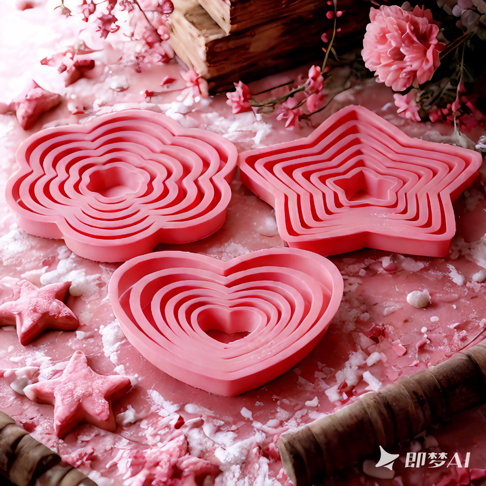 1set/3sets Pink Heart Star Flo – обзор и цена Kitchen Appliances For Baking