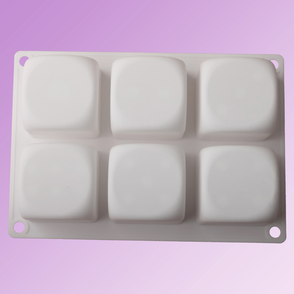 6-Cell Cube Mousse Cake Mould  – обзор и цена Kitchen Appliances For Baking