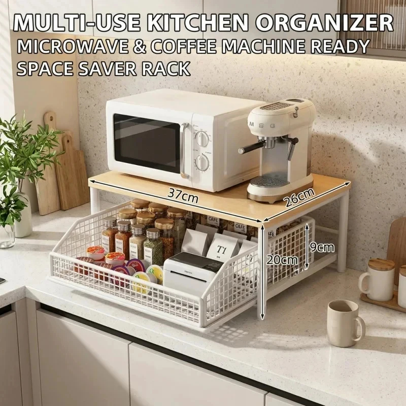 Microwave Coffee Maker Shelf O – обзор и цена Kitchen Appliances Storage