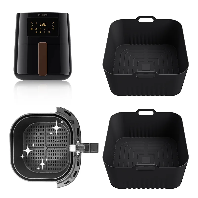 17cm Silicone Air Fryer Mold - – обзор и цена Air Fryer 5L Digital