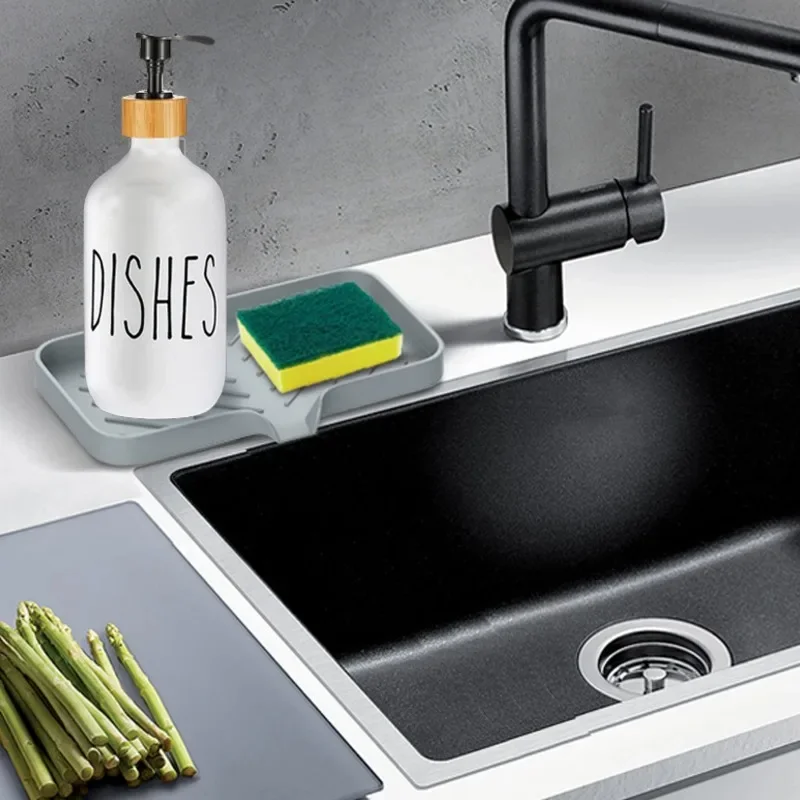 Kitchen Sink Sponge Holder Sil – обзор и цена Kitchen Appliances Storage