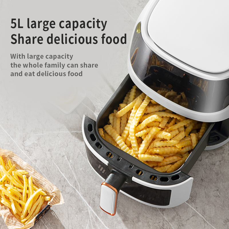 1350W Digital Air Fryer, Trans – обзор и цена Air Fryer 5L Digital
