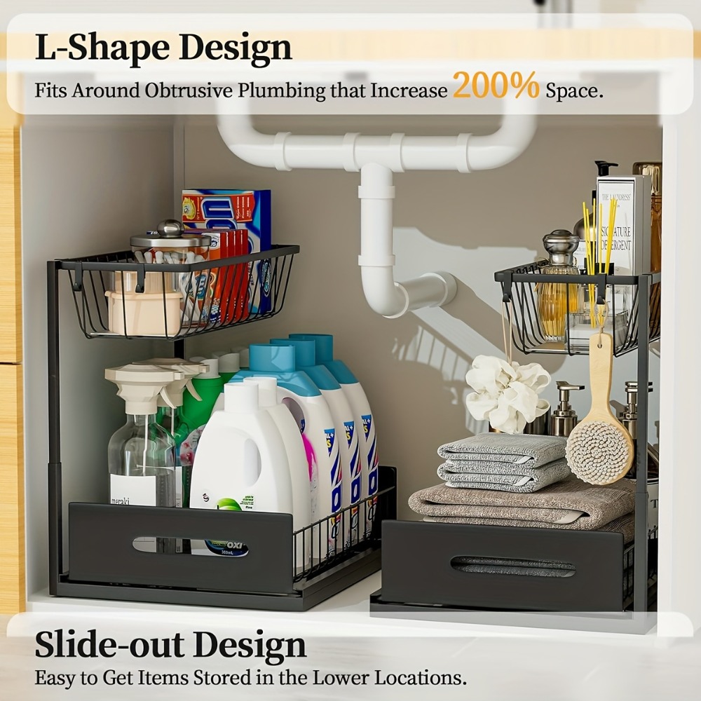 Under Sink Organizers, Metal P – обзор и цена Kitchen Appliances Storage