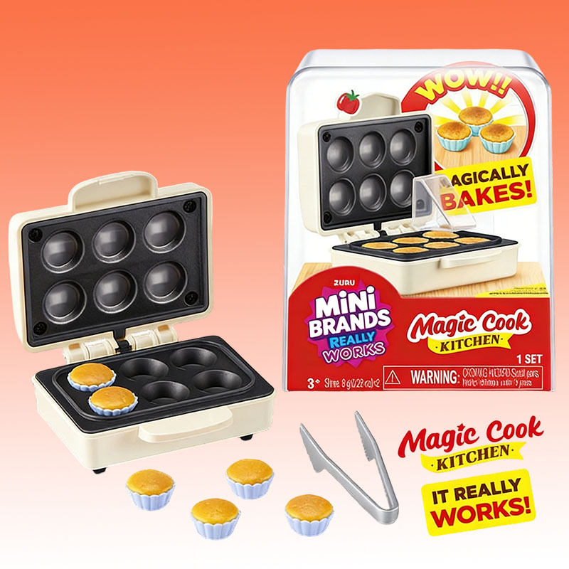 ZURU Mini Brands Magic Cook Ki – обзор и цена Kitchen Appliances Storage