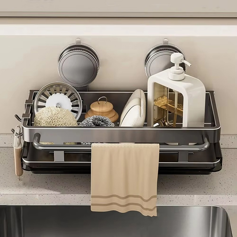 Suction Cup Storage Shelf Punc – обзор и цена Kitchen Appliances Storage