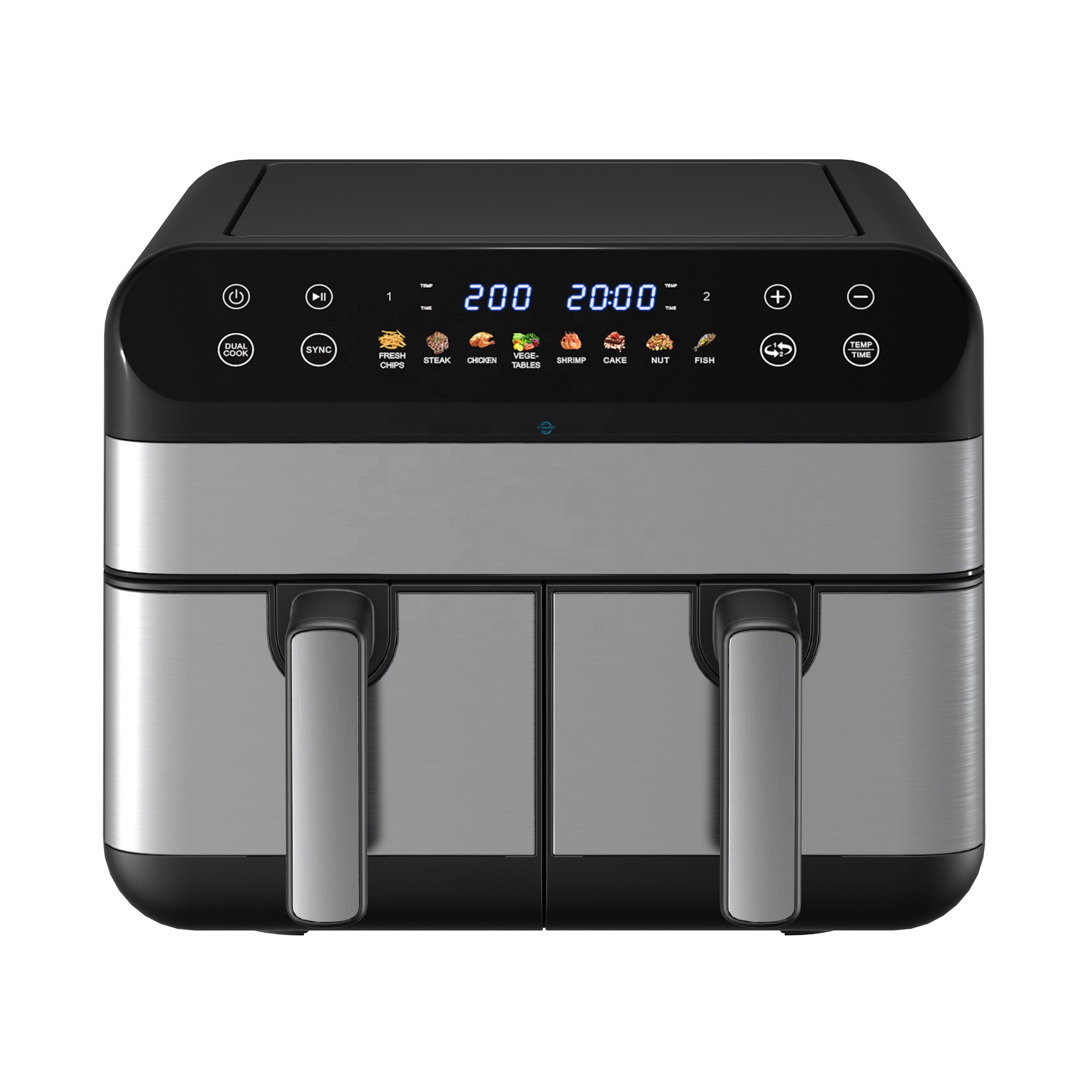 Double 5L Cooking Baskets Deep – обзор и цена Air Fryer 5L Digital
