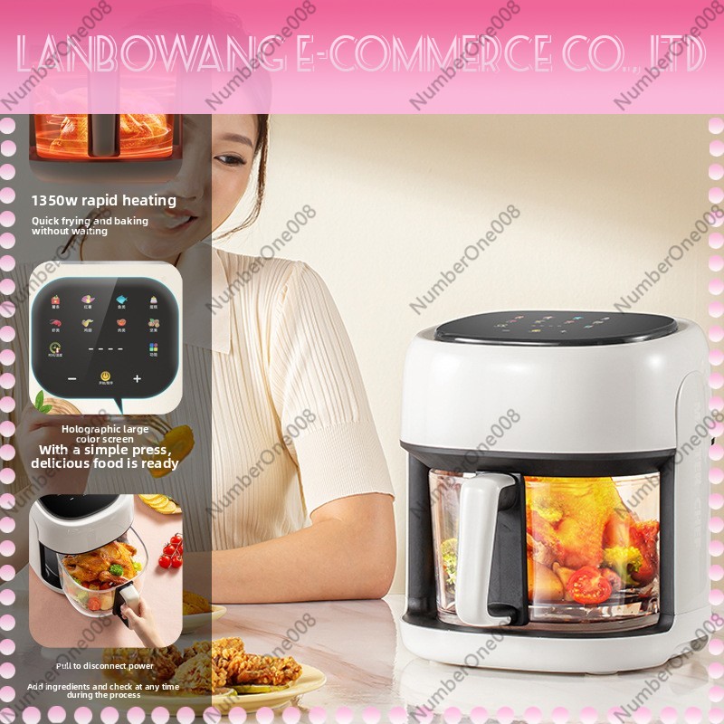 Large Capacity Glass Visible A – обзор и цена Air Fryer 5L Digital