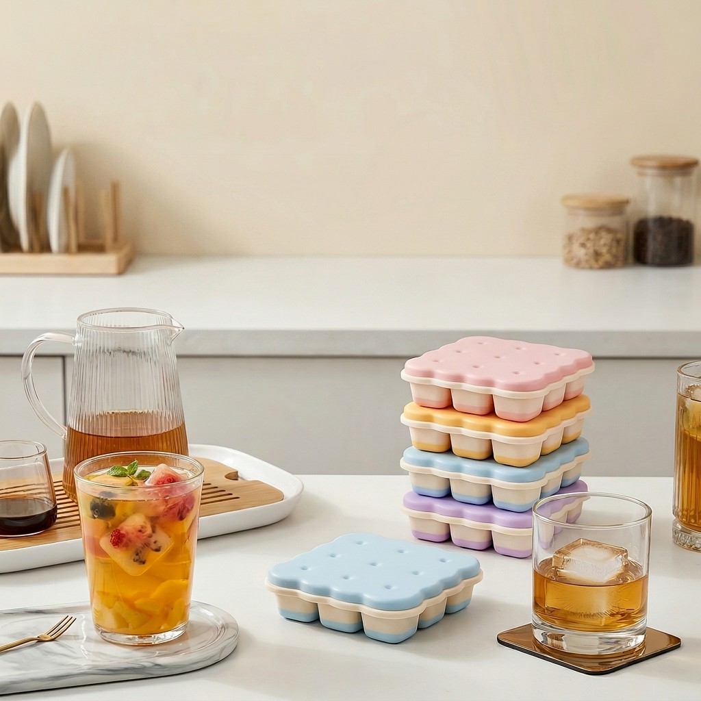 Cookie Shaped Plastic Ice Cube – обзор и цена Kitchen Appliances Rack