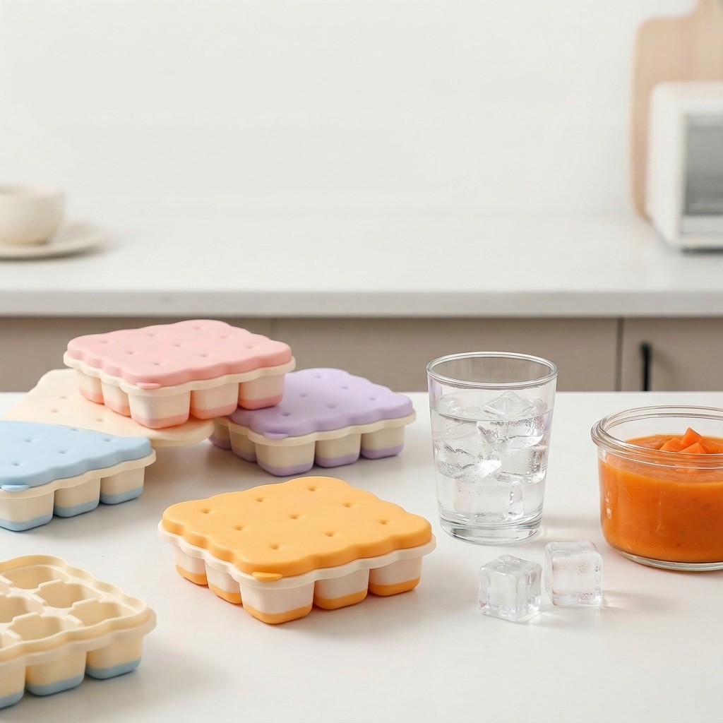 Cookie Shaped Plastic Ice Cube – обзор и цена Kitchen Appliances Rack