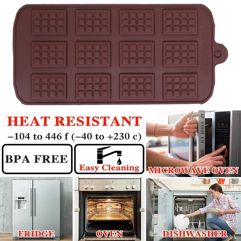 Silicone Chocolate Mold 12 Eve – обзор и цена Kitchen Appliances For Baking