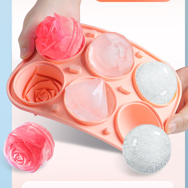 3D Rose Diamond Round Ice Cube – обзор и цена Kitchen Appliances Rack