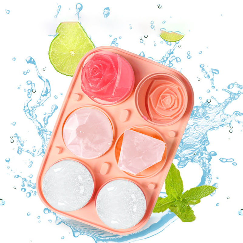 3D Rose Diamond Round Ice Cube – обзор и цена Kitchen Appliances Rack