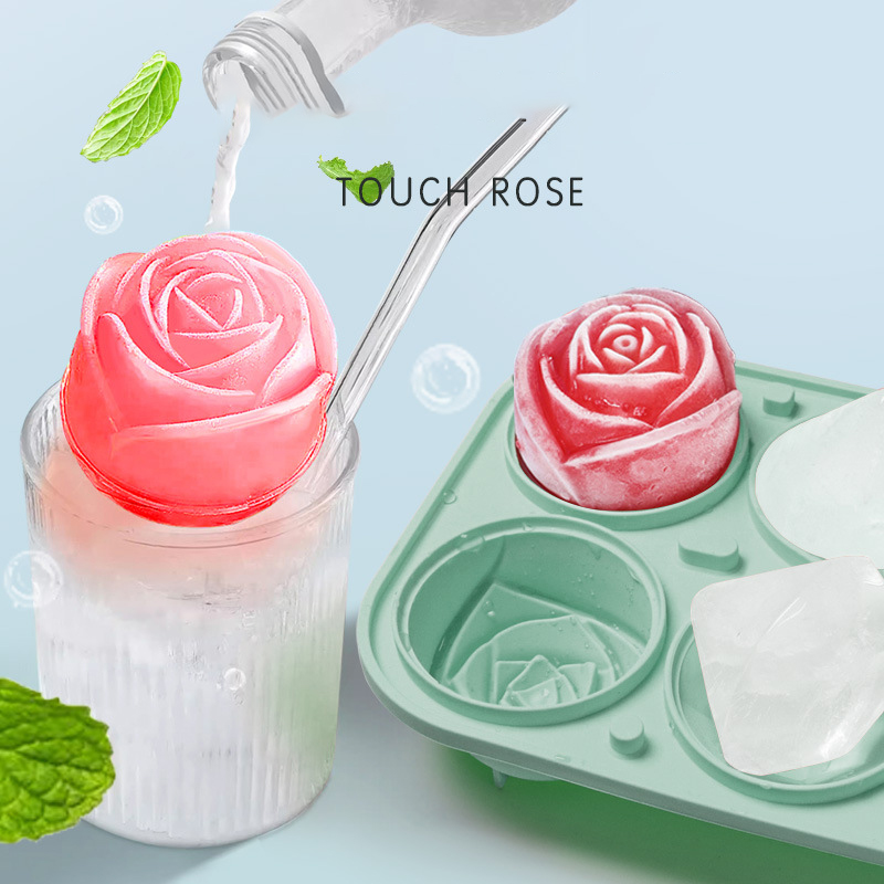 3D Rose Diamond Round Ice Cube – обзор и цена Kitchen Appliances Rack