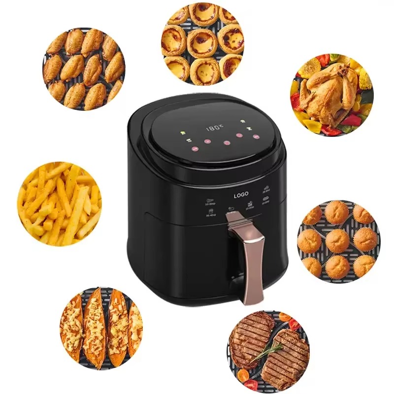 2800W 5L 6L 8L Digital Control – обзор и цена Air Fryer 5L Digital