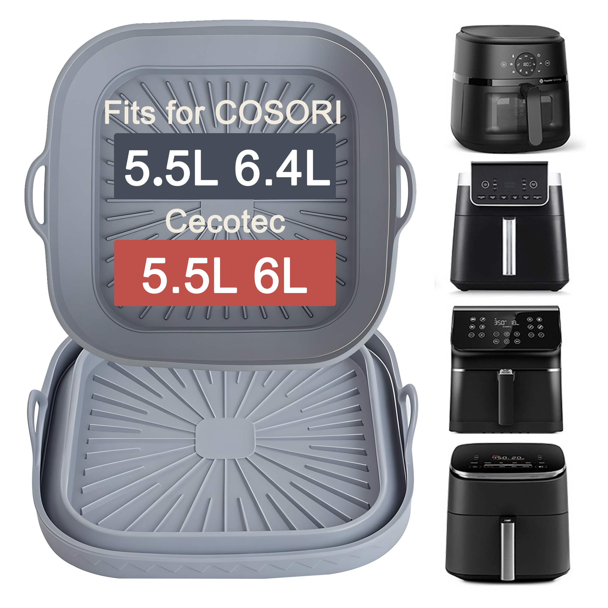 Air Fryer Accessories for COSO – обзор и цена Air Fryer 5L Digital