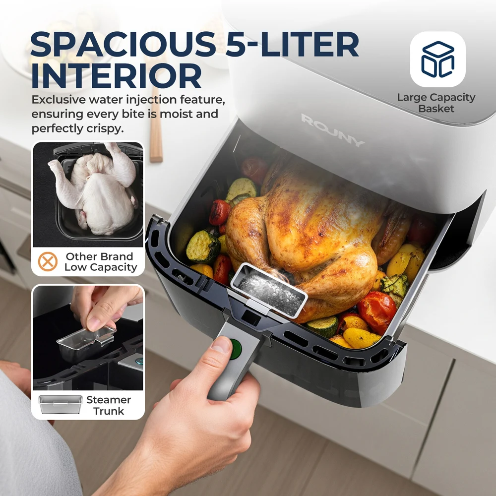 Digital Air Fryer with Visible – обзор и цена Air Fryer 5L Digital