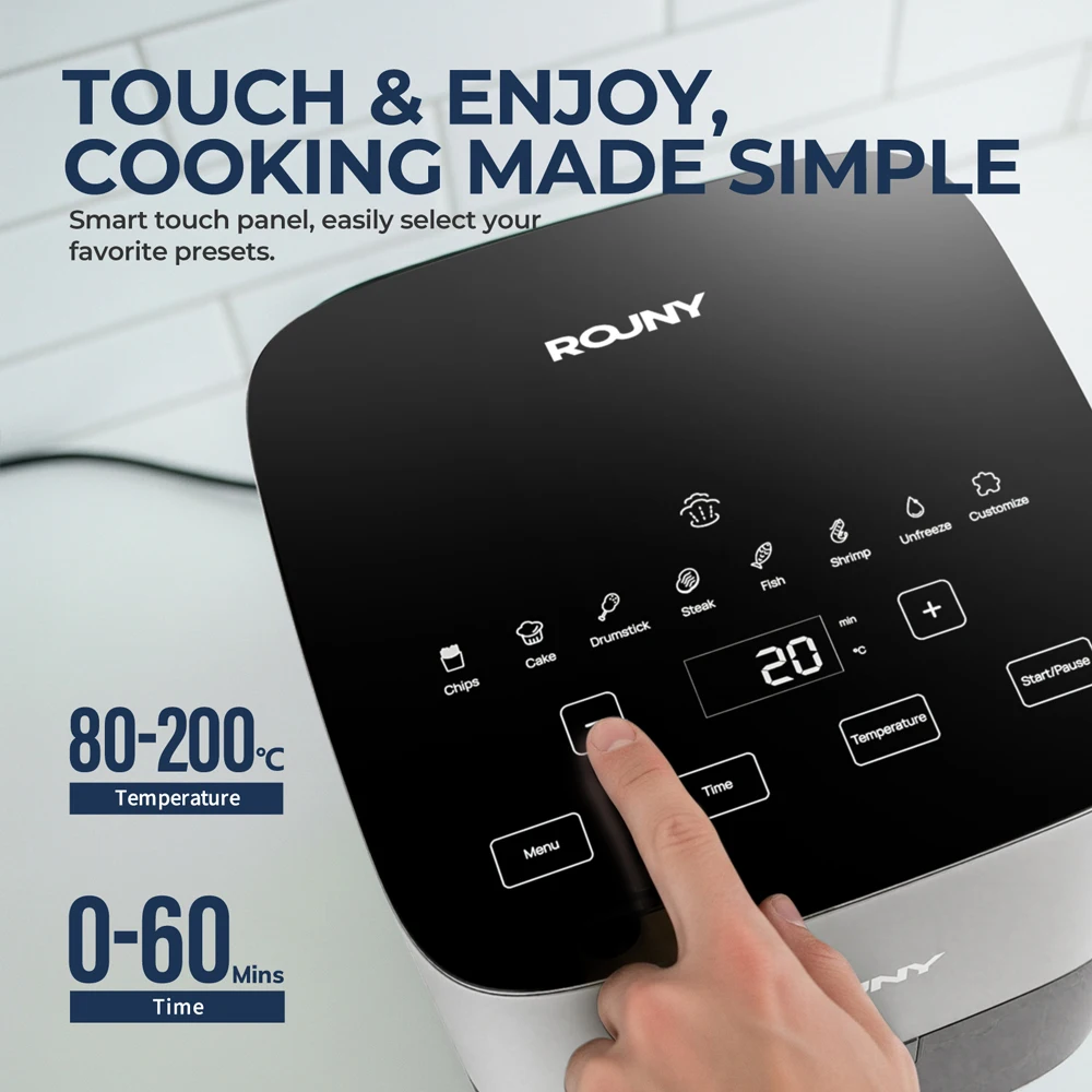 Digital Air Fryer with Visible – обзор и цена Air Fryer 5L Digital