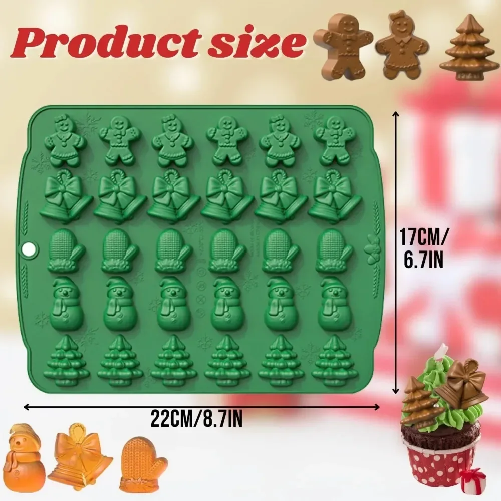 Christmas Silicone Chocolate M – обзор и цена Kitchen Appliances For Baking