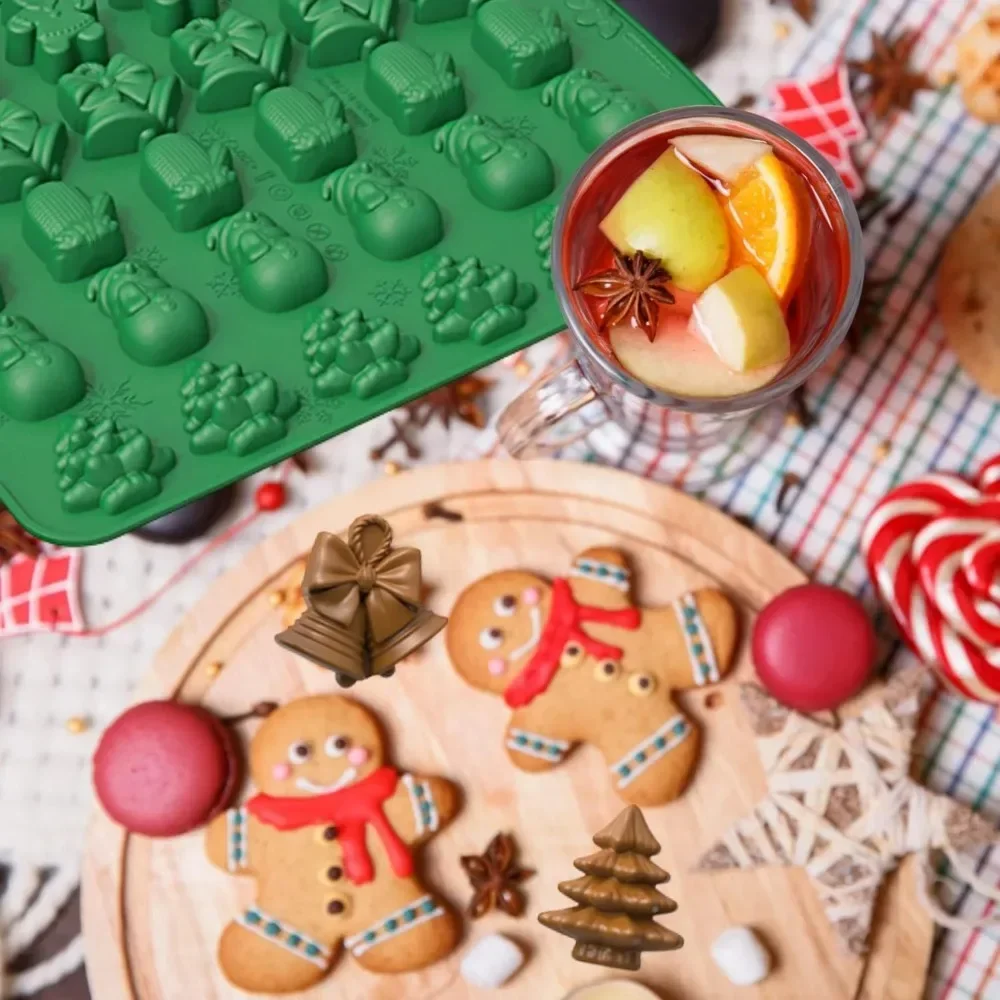 Christmas Silicone Chocolate M – обзор и цена Kitchen Appliances For Baking