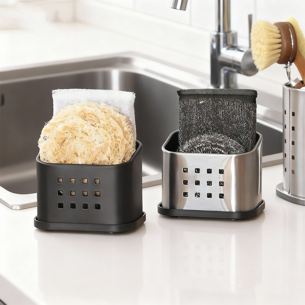 Kitchen Sponge Drain Holder -  – обзор и цена Kitchen Appliances Storage