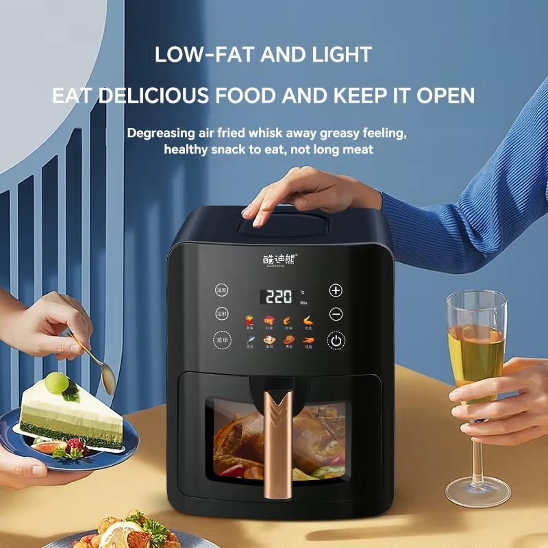 Intelligent Home 5L Large Capa – обзор и цена Air Fryer 5L Digital