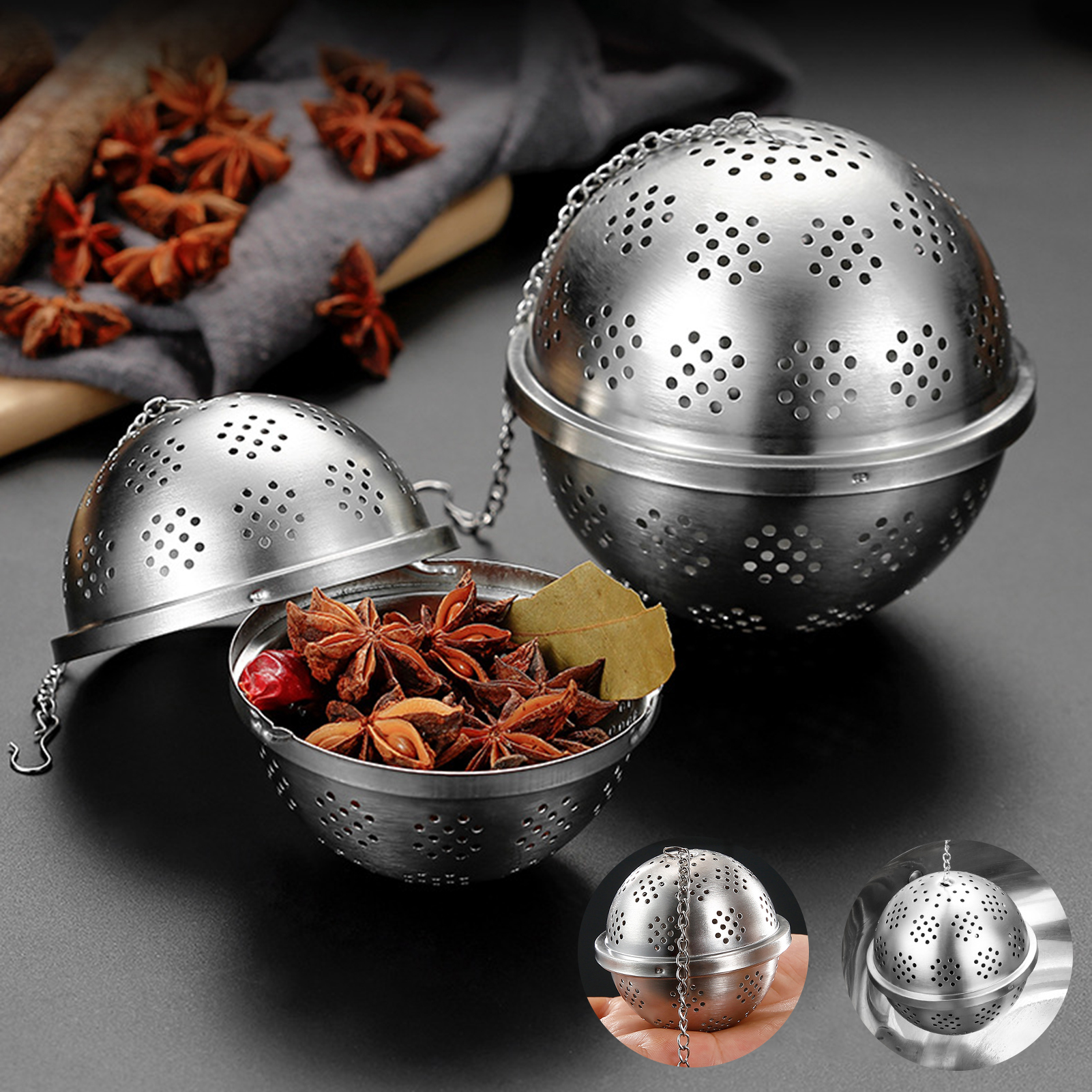 Stainless Steel Fine Mesh Tea  – обзор и цена Kitchen Appliances Storage