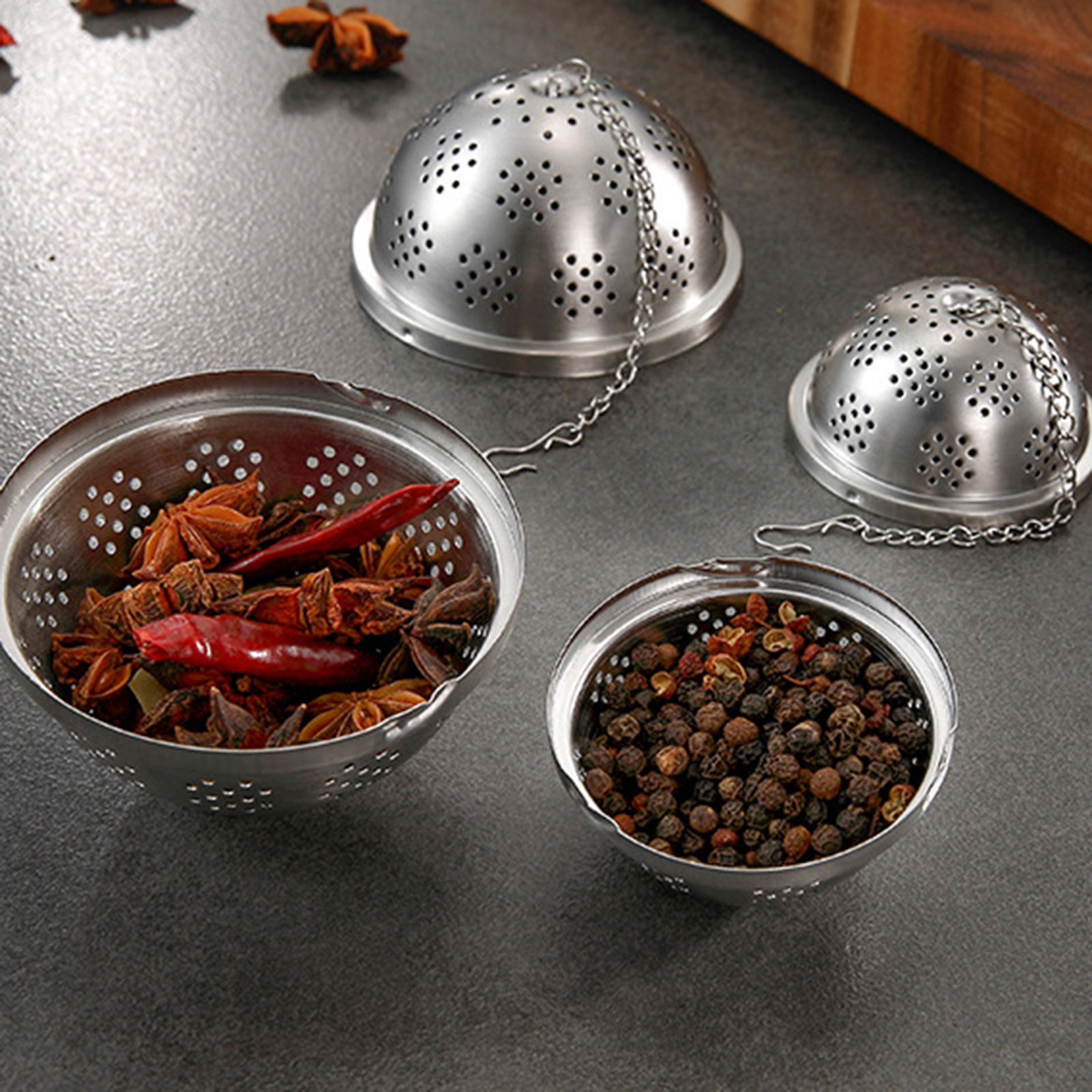 Stainless Steel Fine Mesh Tea  – обзор и цена Kitchen Appliances Storage