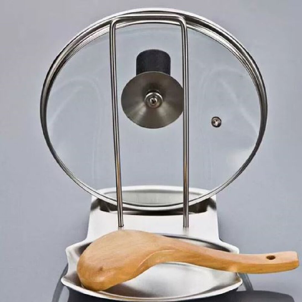 Stainless Steel Pot Lid Holder – обзор и цена Kitchen Appliances Storage