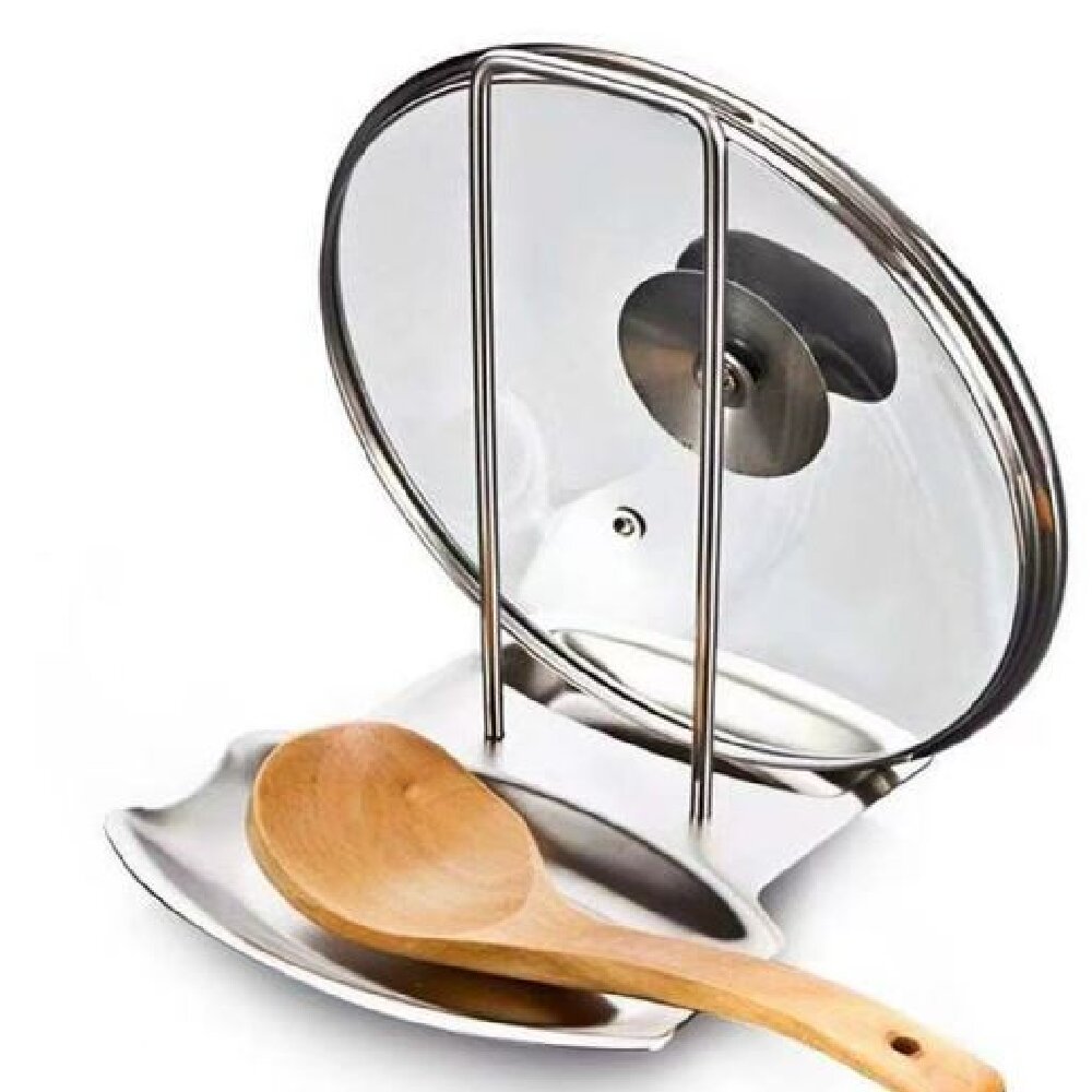 Stainless Steel Pot Lid Holder – обзор и цена Kitchen Appliances Storage
