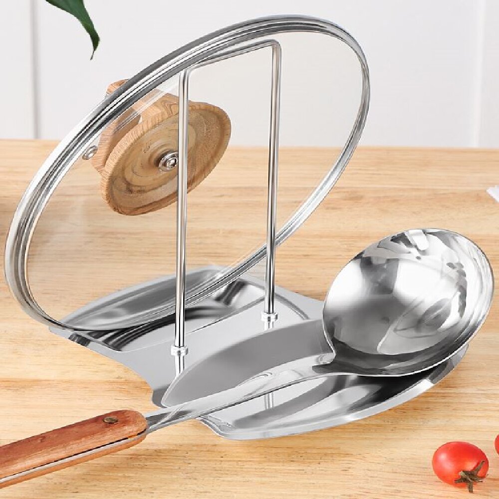 Stainless Steel Pot Lid Holder – обзор и цена Kitchen Appliances Storage