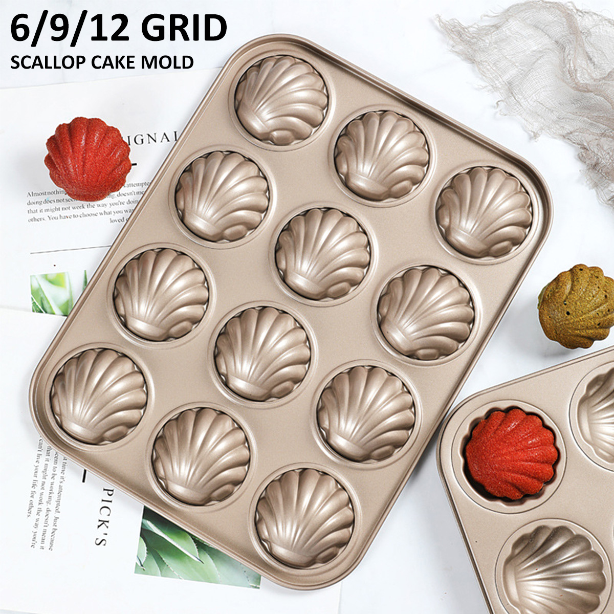 Madeleine Mold Shell Shape Bak – обзор и цена Kitchen Appliances For Baking