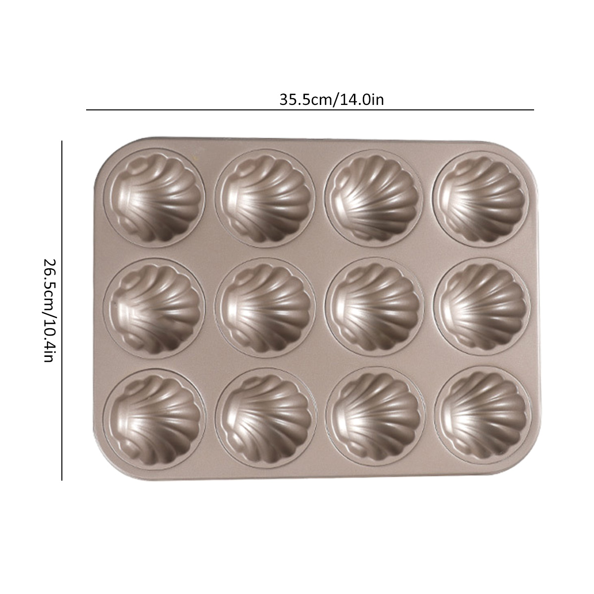 Madeleine Mold Shell Shape Bak – обзор и цена Kitchen Appliances For Baking