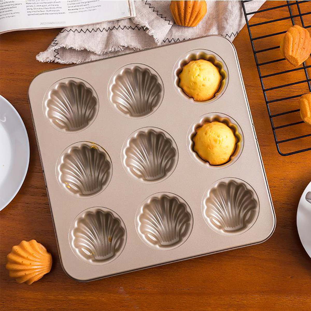 Madeleine Mold Shell Shape Bak – обзор и цена Kitchen Appliances For Baking