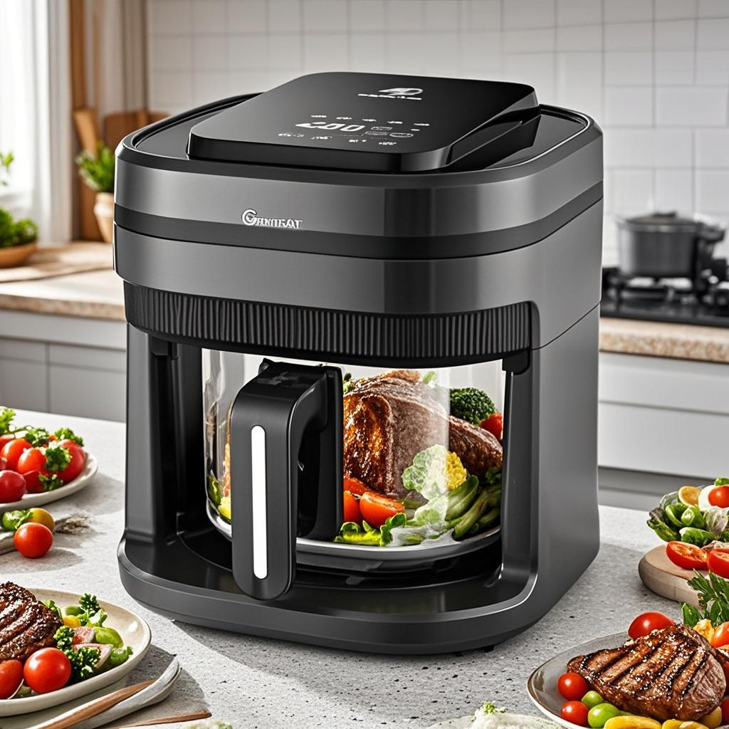 5L large-capacity electric air – обзор и цена Air Fryer 5L Digital
